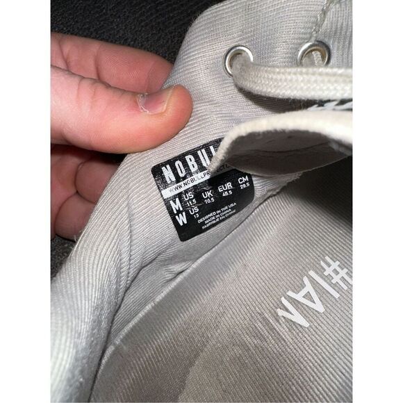 NOBULL Arctic Heather Trainer Sneakers Size 11.5M/13W - Picture 7 of 8